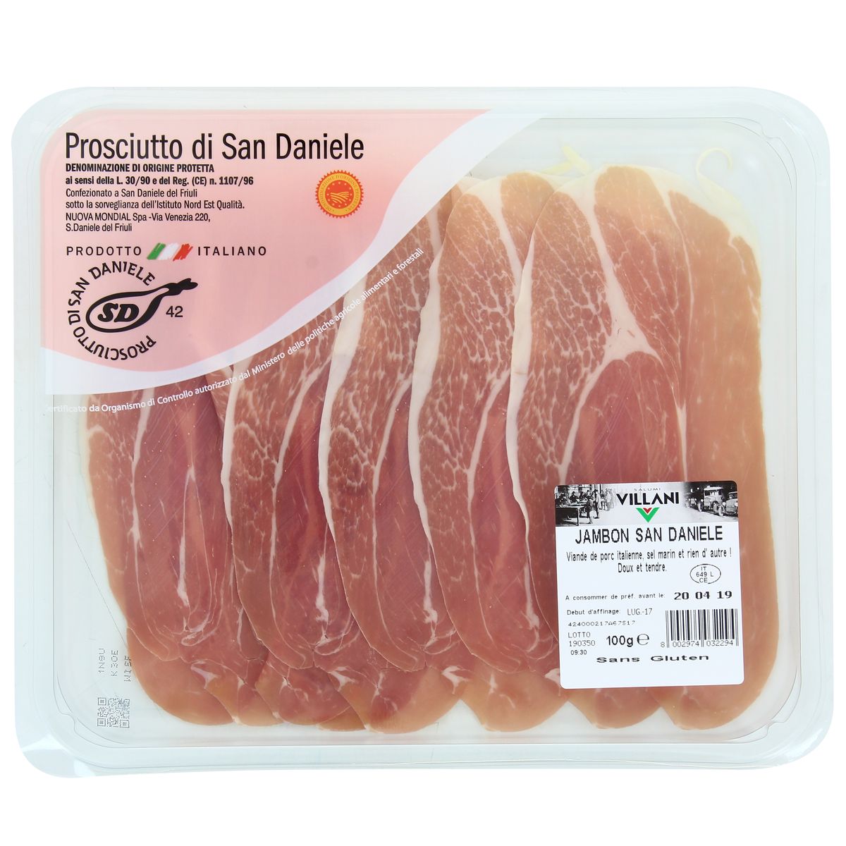 8002974032294 - Villani - Jambon San Daniel