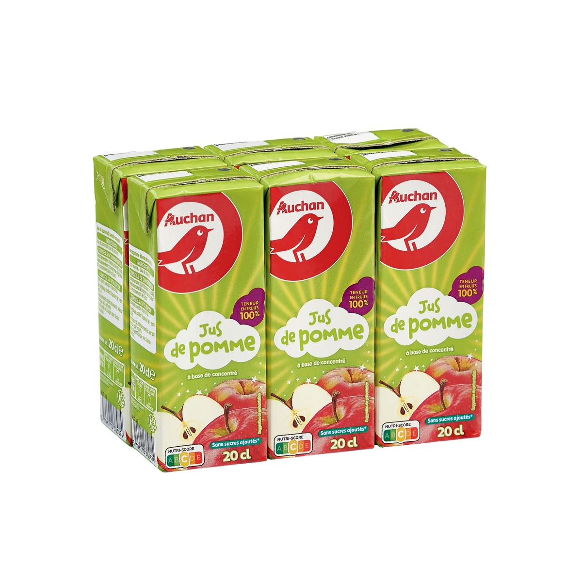 3596710404094 - Auchan - Jus de pomme à base de concentré