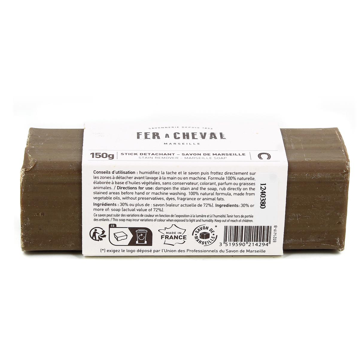 3519590214294 - Fer à Cheval - Stick Détachant au Savon de Marseille