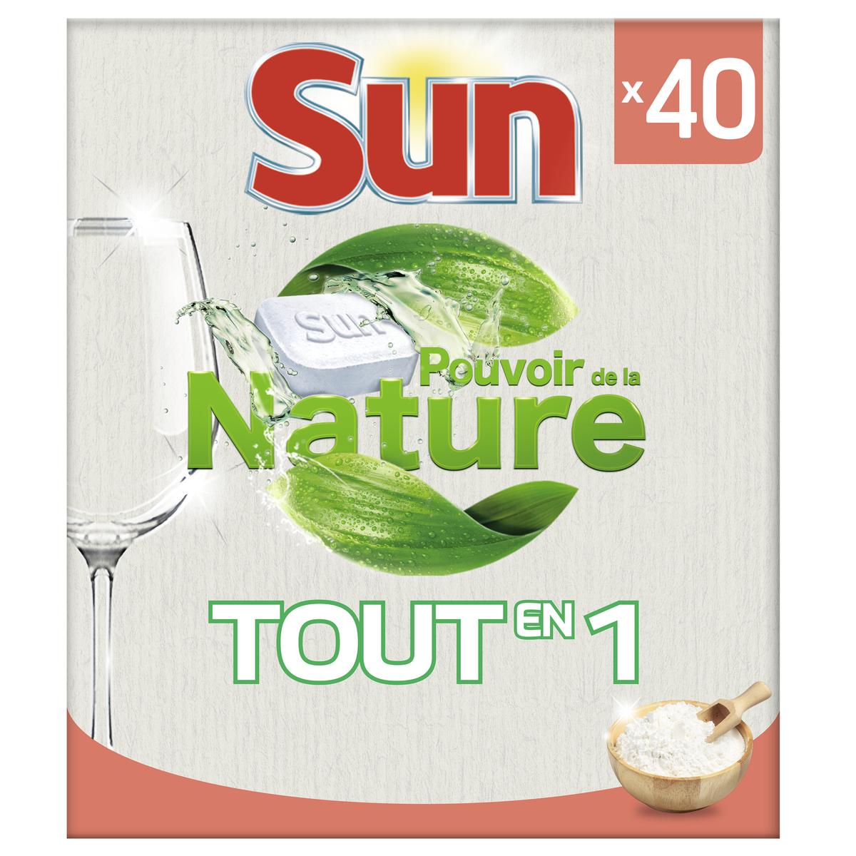 8710447494394 - Sun - Tablettes lave-vaisselle tout en 1 au bicarbonate de soude écologique Ecolabel