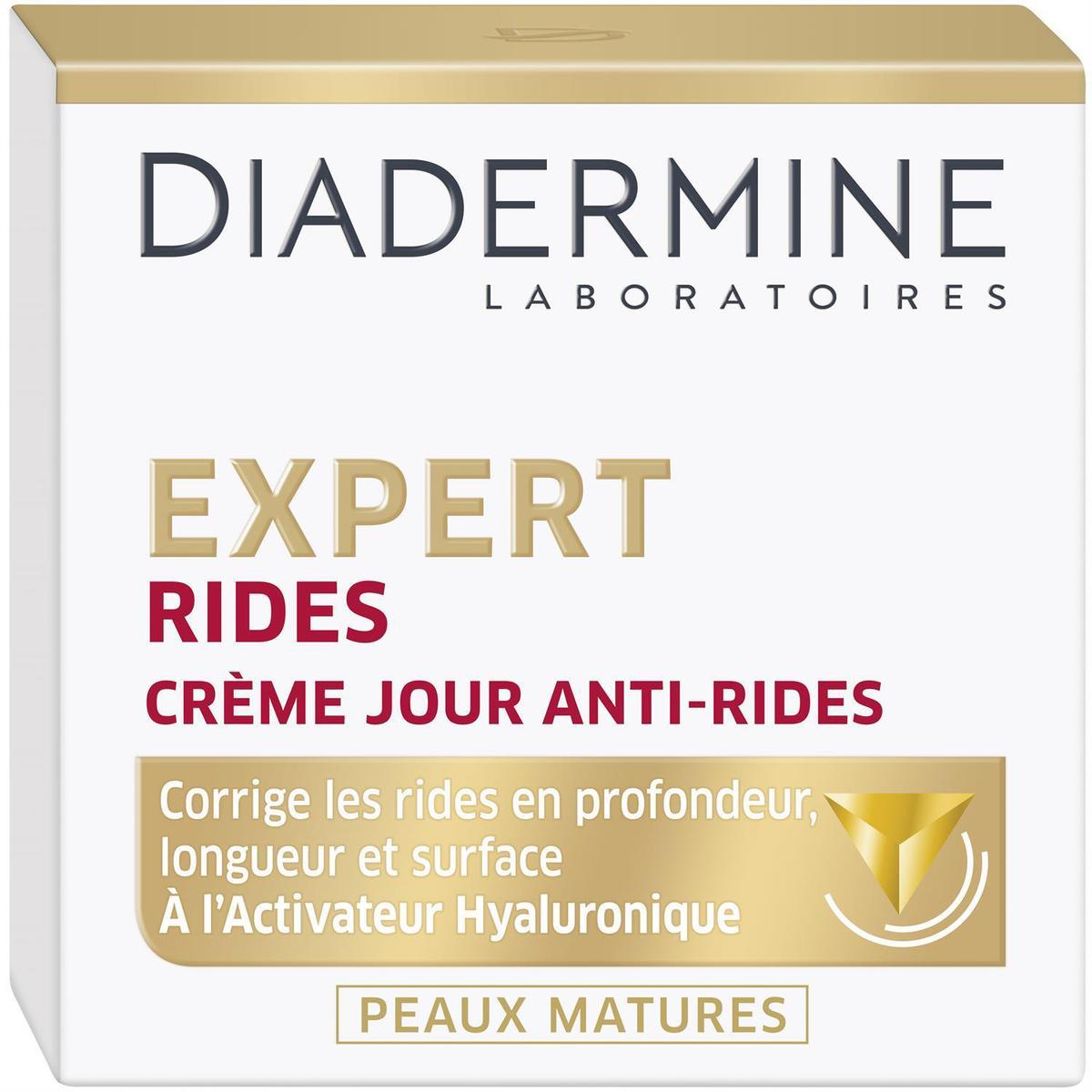 Diadermine Expert Fondamental Crème de Jour Visage, Anti-âge, 50ml