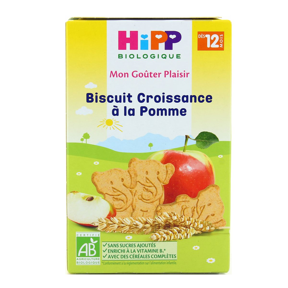 Acheter Hipp Biscuit Croissance A La Pomme Bio Des 12 Mois 150g