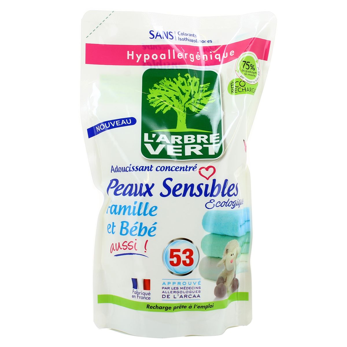 L Arbre Vert Recharge Adoucissant Concentre Ecologique Peaux Sensibles L Arbre Vert Recharge Adoucissant Concentre Ecologique Peaux Sensibles