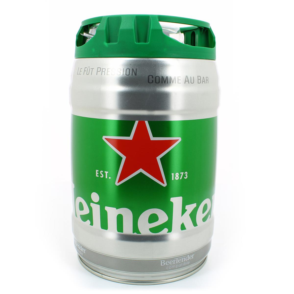 Livraison à domicile Heineken Fût de bière blonde 5°, 5L