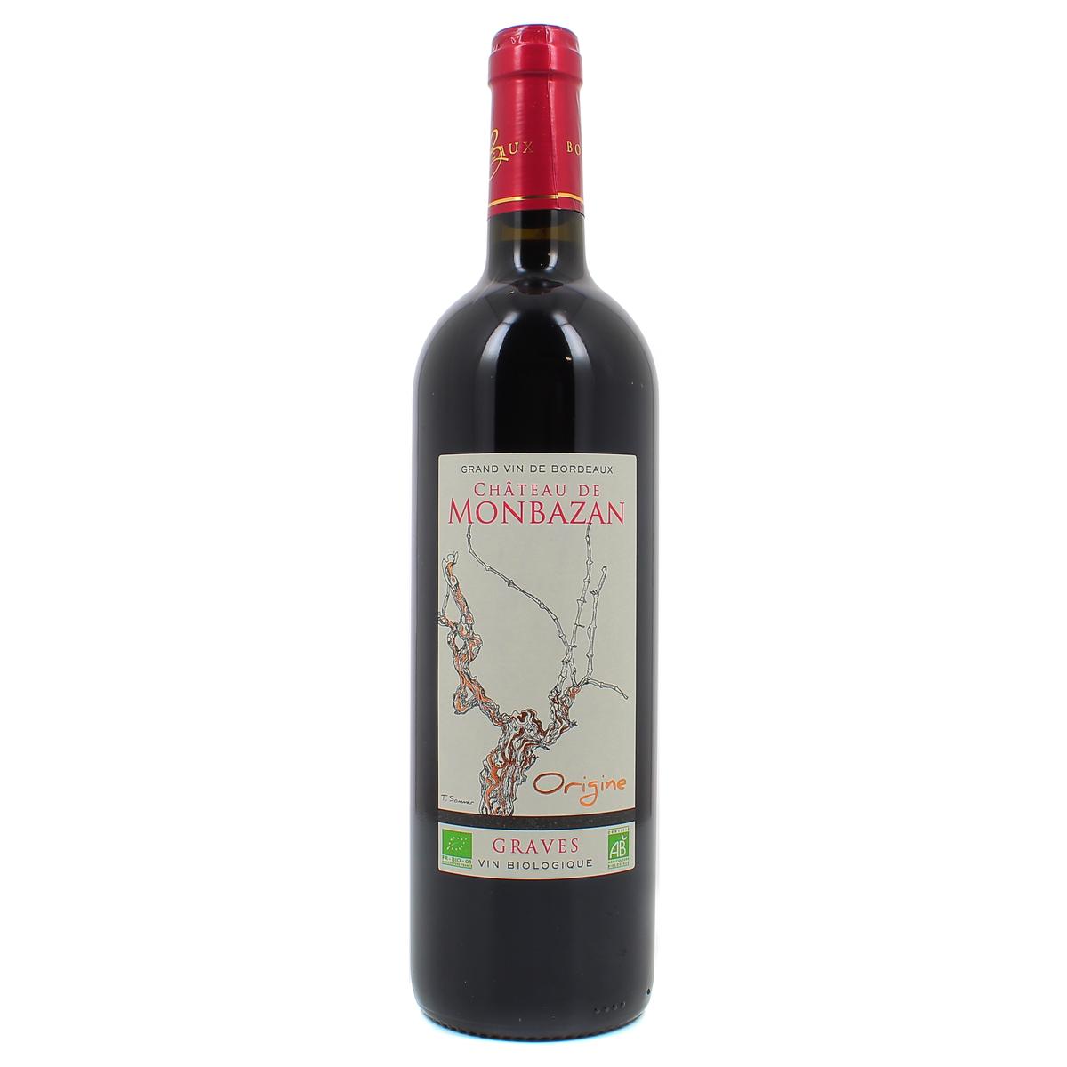 3760045999994 - Graves Rouge AOC - Château Monbazan Bio