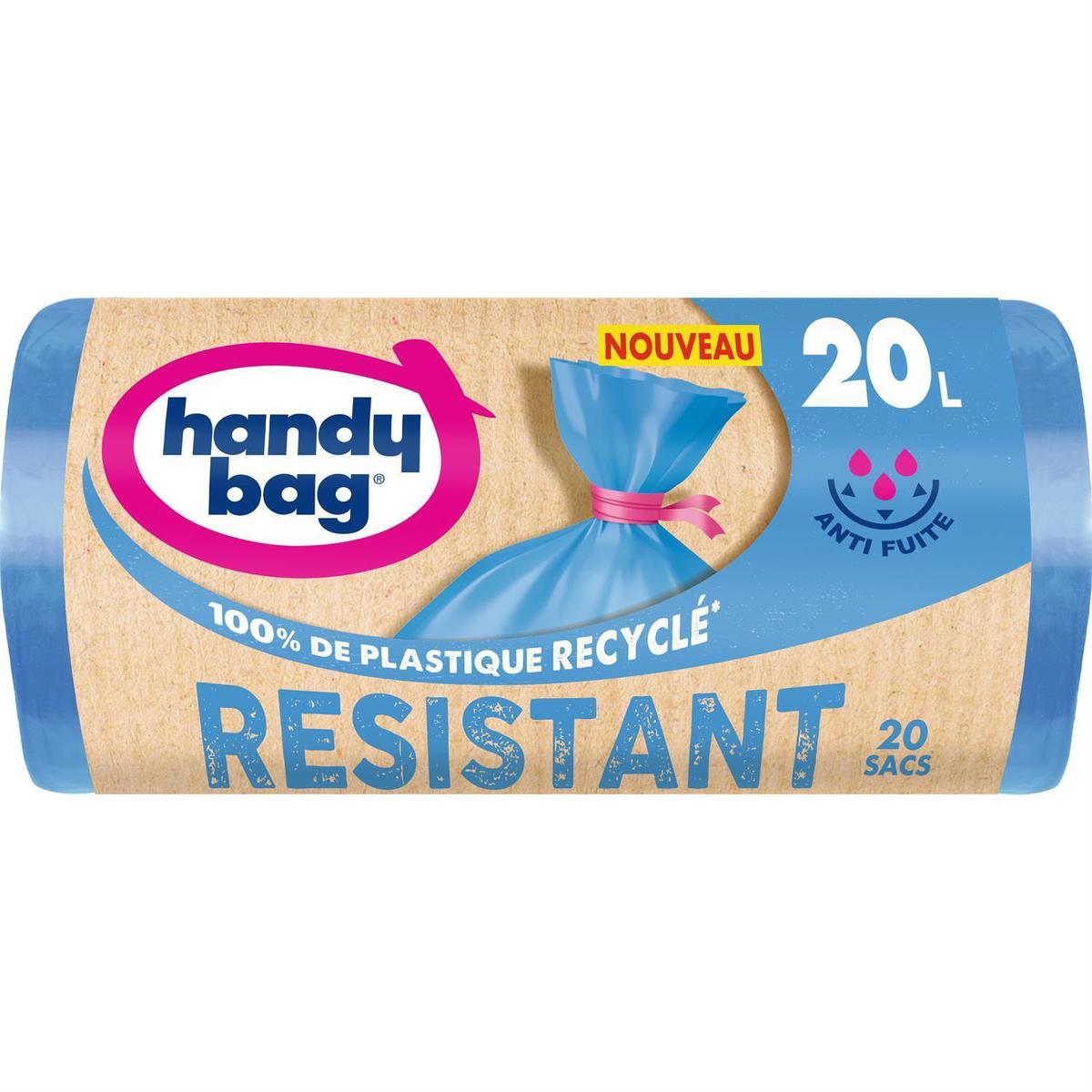 4008871220295 - Handy Bag - Sac poubelle à lien avec résistant 20L