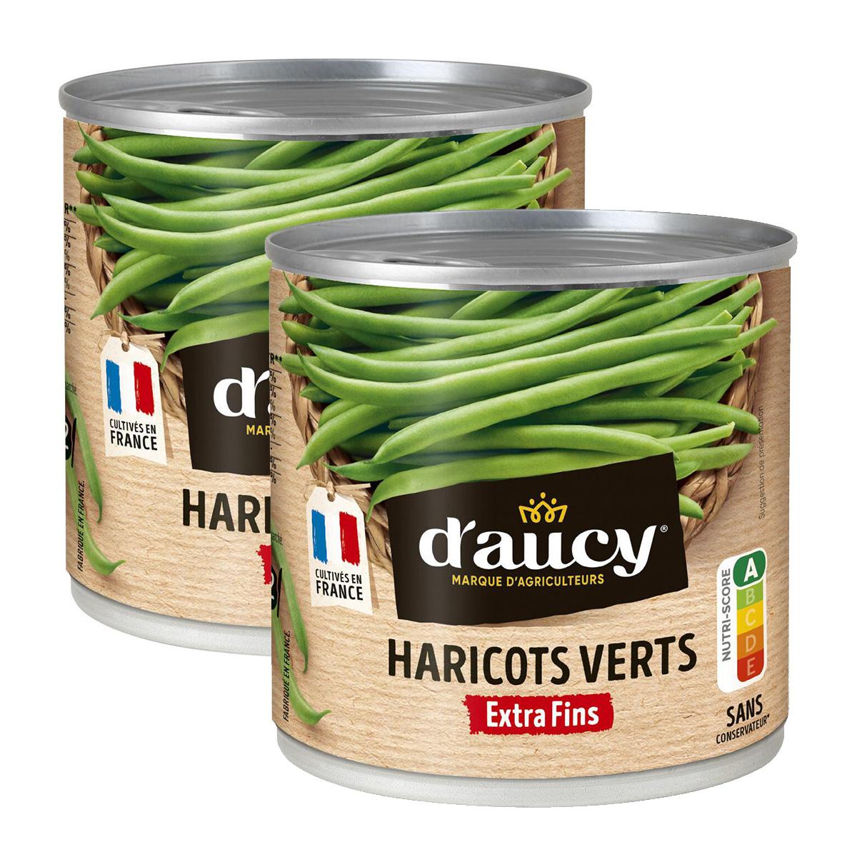 2050000100895 - D'aucy - Haricots verts extra fins