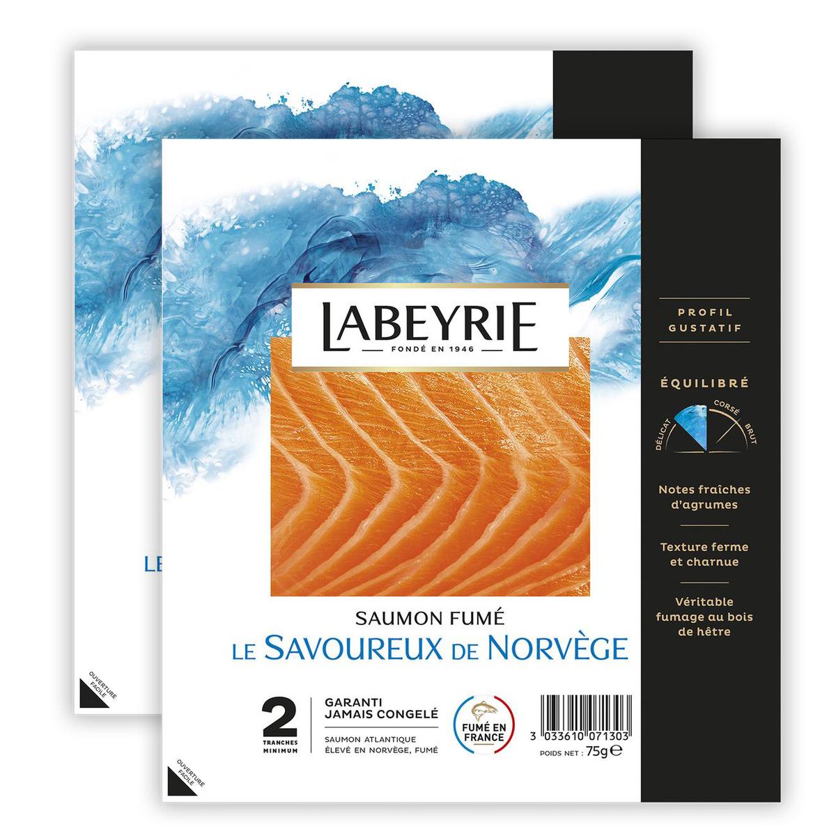 2050000392795 - Labeyrie - Saumon Fumé Le Savoureux de Norvège