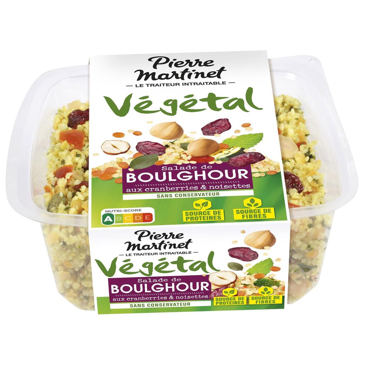 3281780892895 - Pierre Martinet - Salade de Boulghour Cranberries et Noisettes