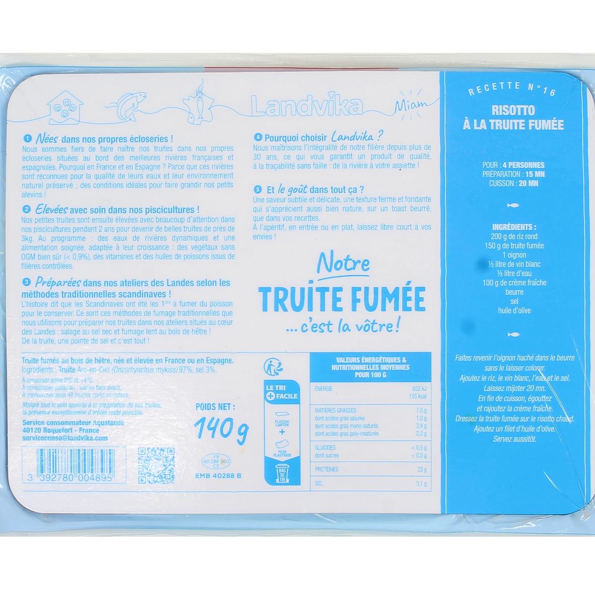 3392780004895 - Landvika - Truite Fumée