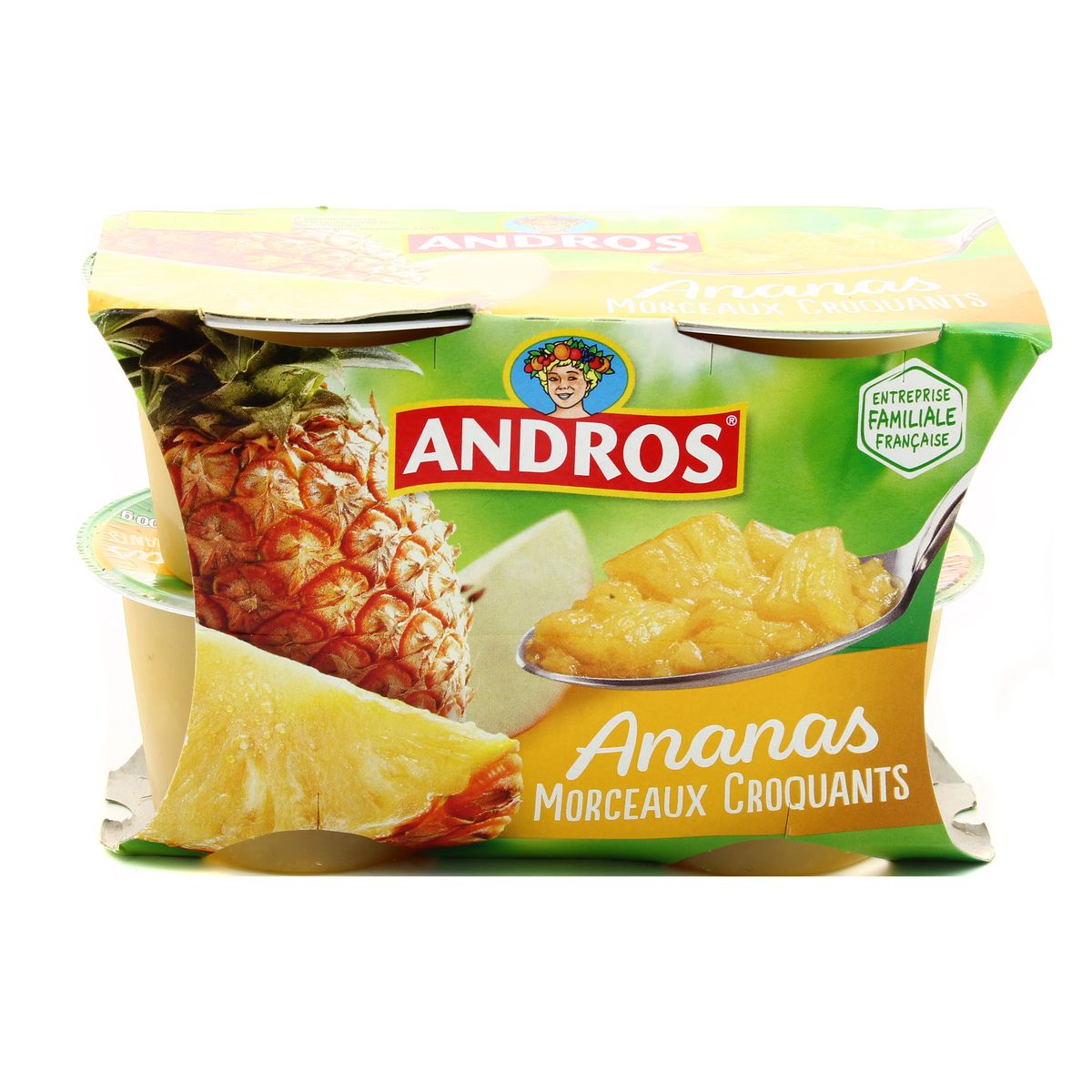 Livraison à domicile Andros Délice d'Ananas, 4x100g