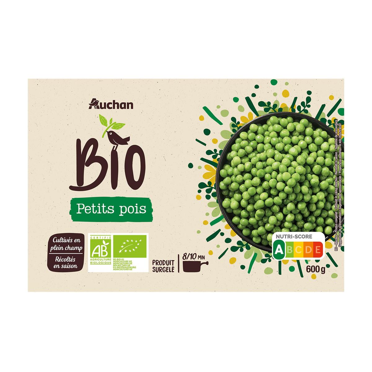 3596710337095 - Auchan BIO - Petits pois bio