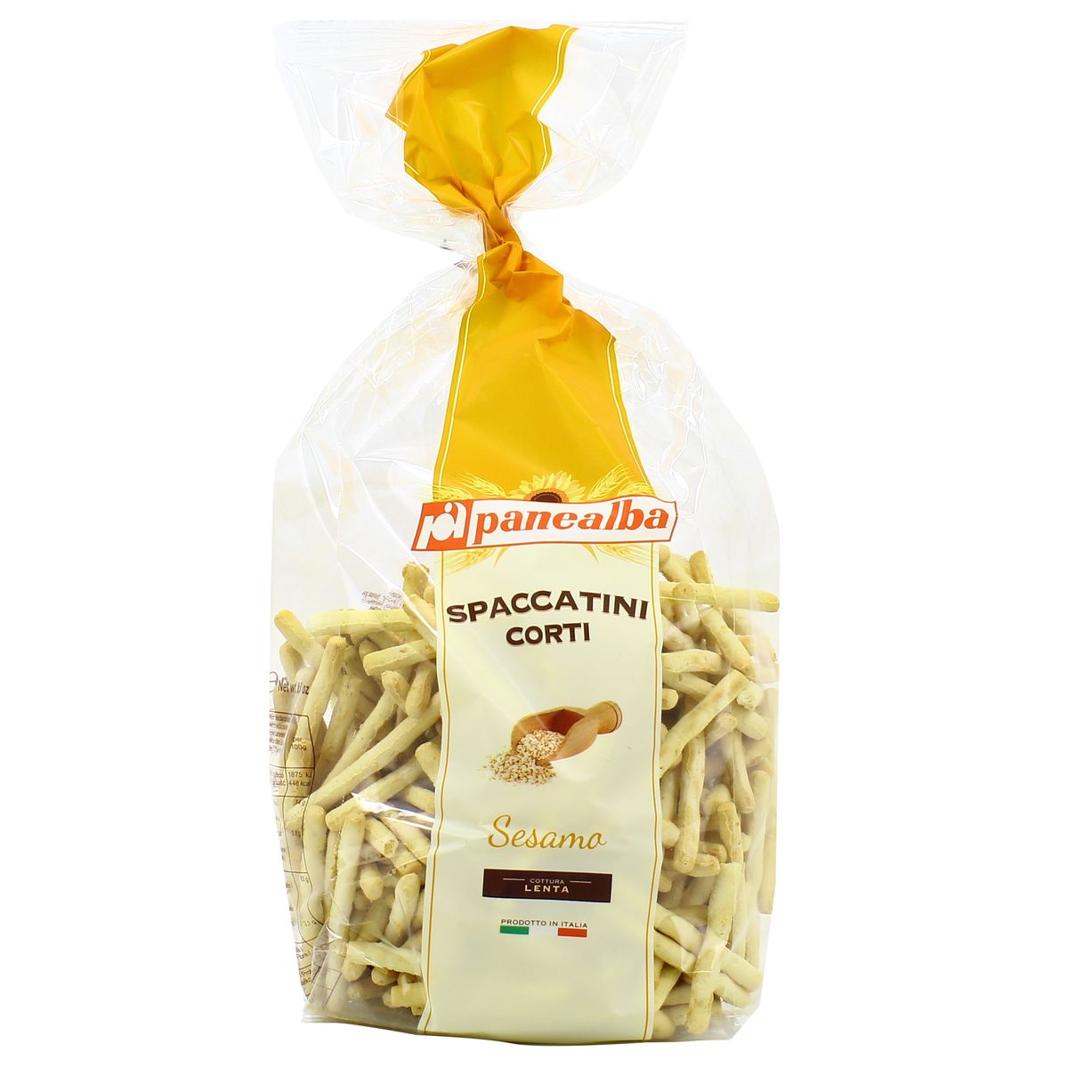 8002333007895 - Panealba - Petits gressins au sésame - Spaccatini corti