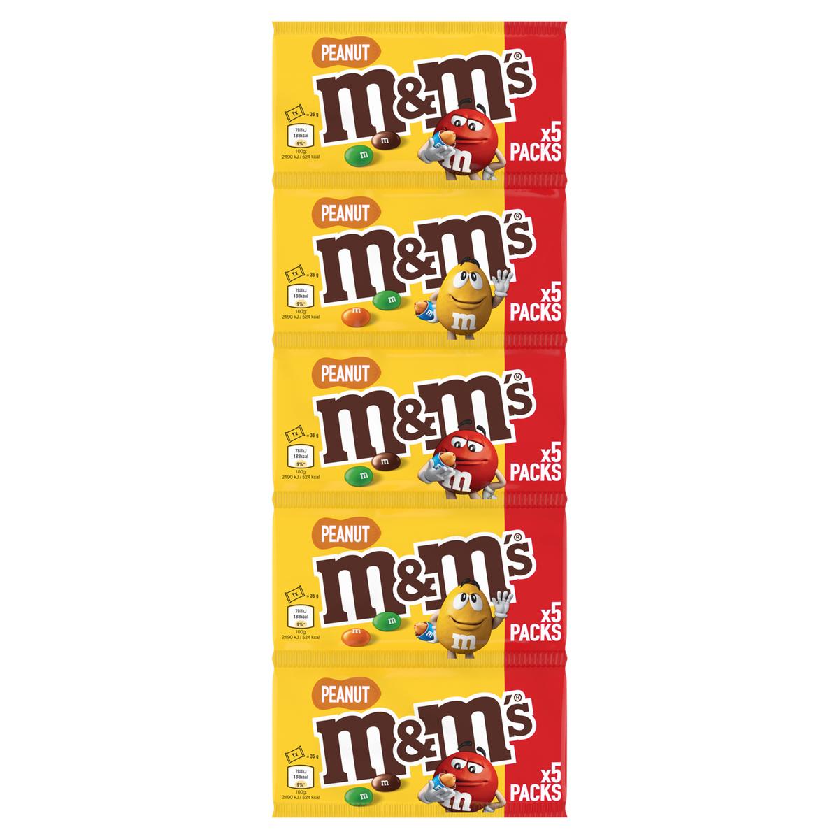 5000159568395 - M&M'S - Cacahuètes enrobées de Chocolat au Lait