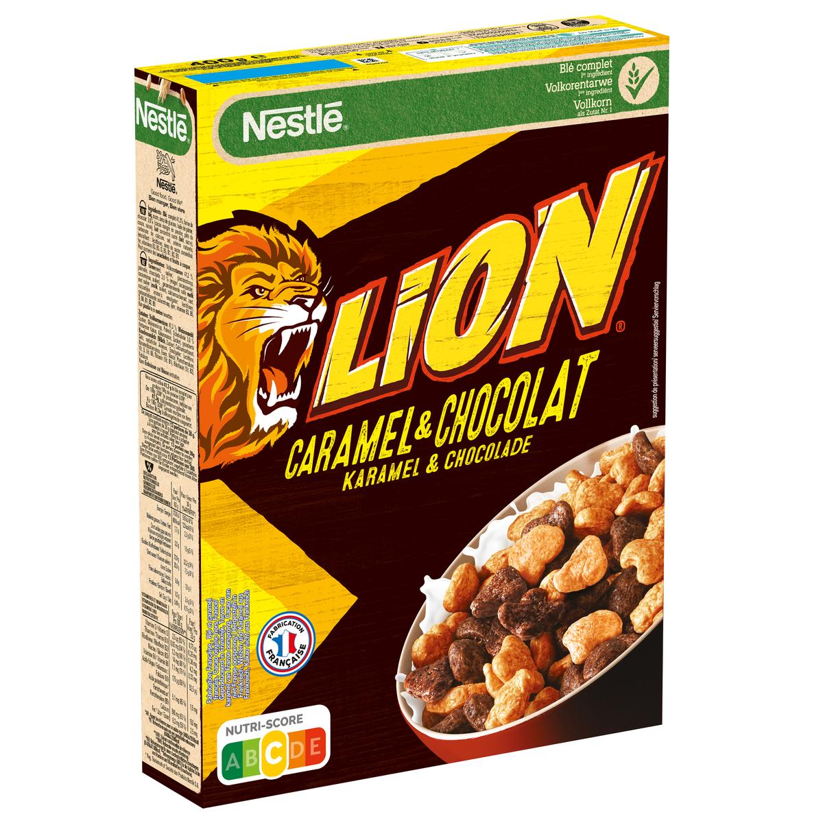 3387390019995 - Lion - Céréales au Chocolat et Caramel