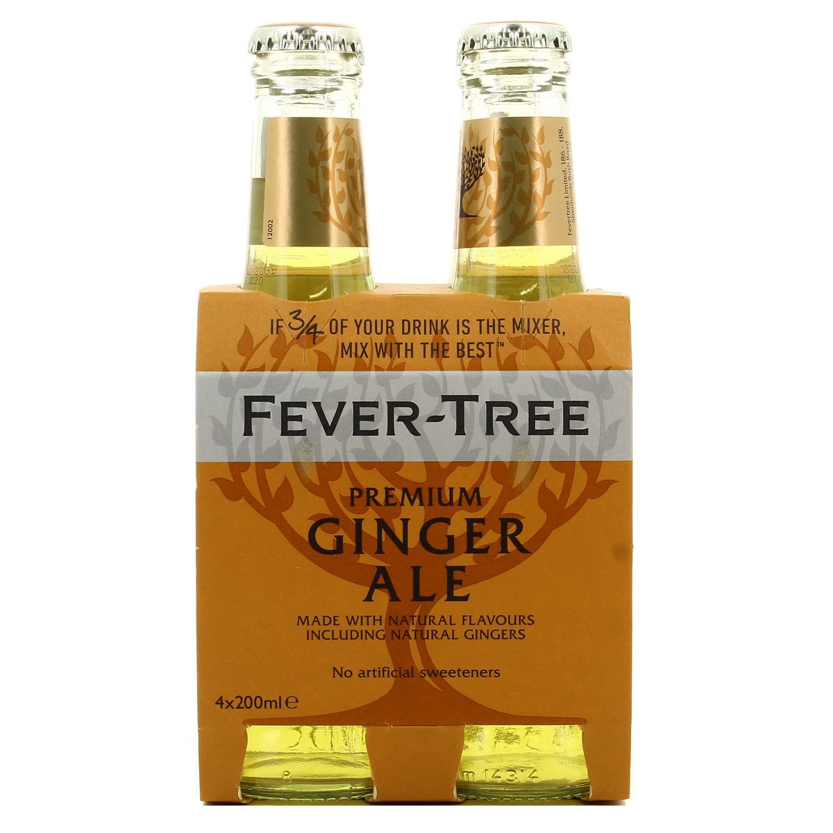 5060108450096 - Fever Tree - Ginger ale (bouteille en verre)