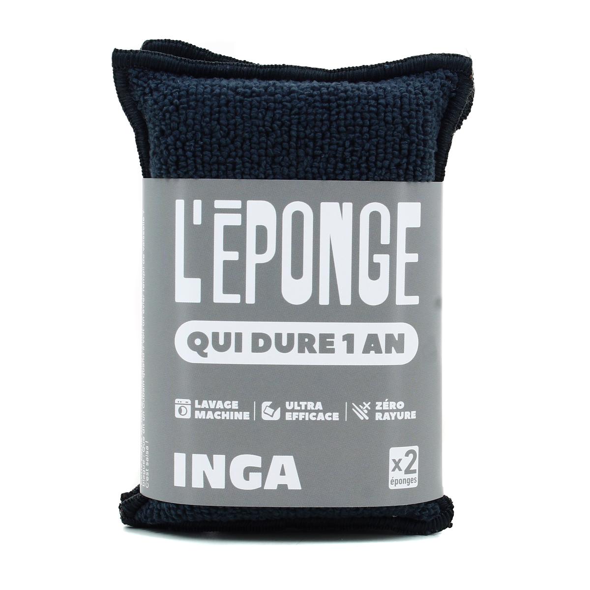 3760342990496 - Inga - Éponges grattante grise