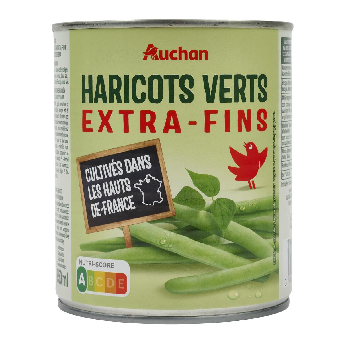 3596710401796 - Auchan - Haricots verts extra fins