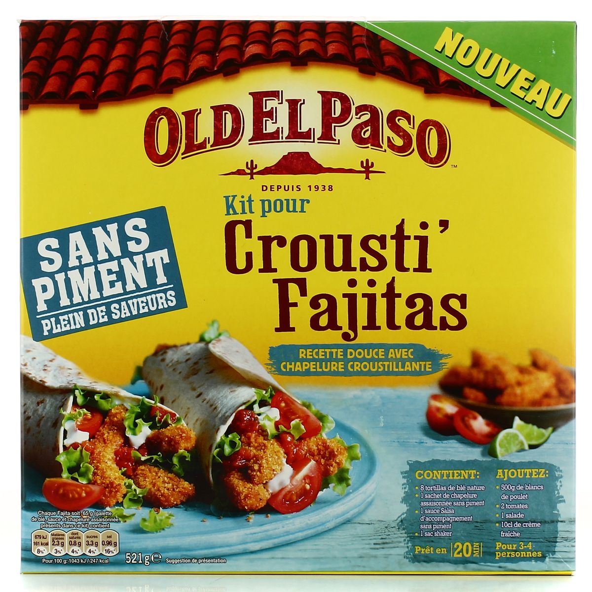 Old El Paso Crousti Fajitas