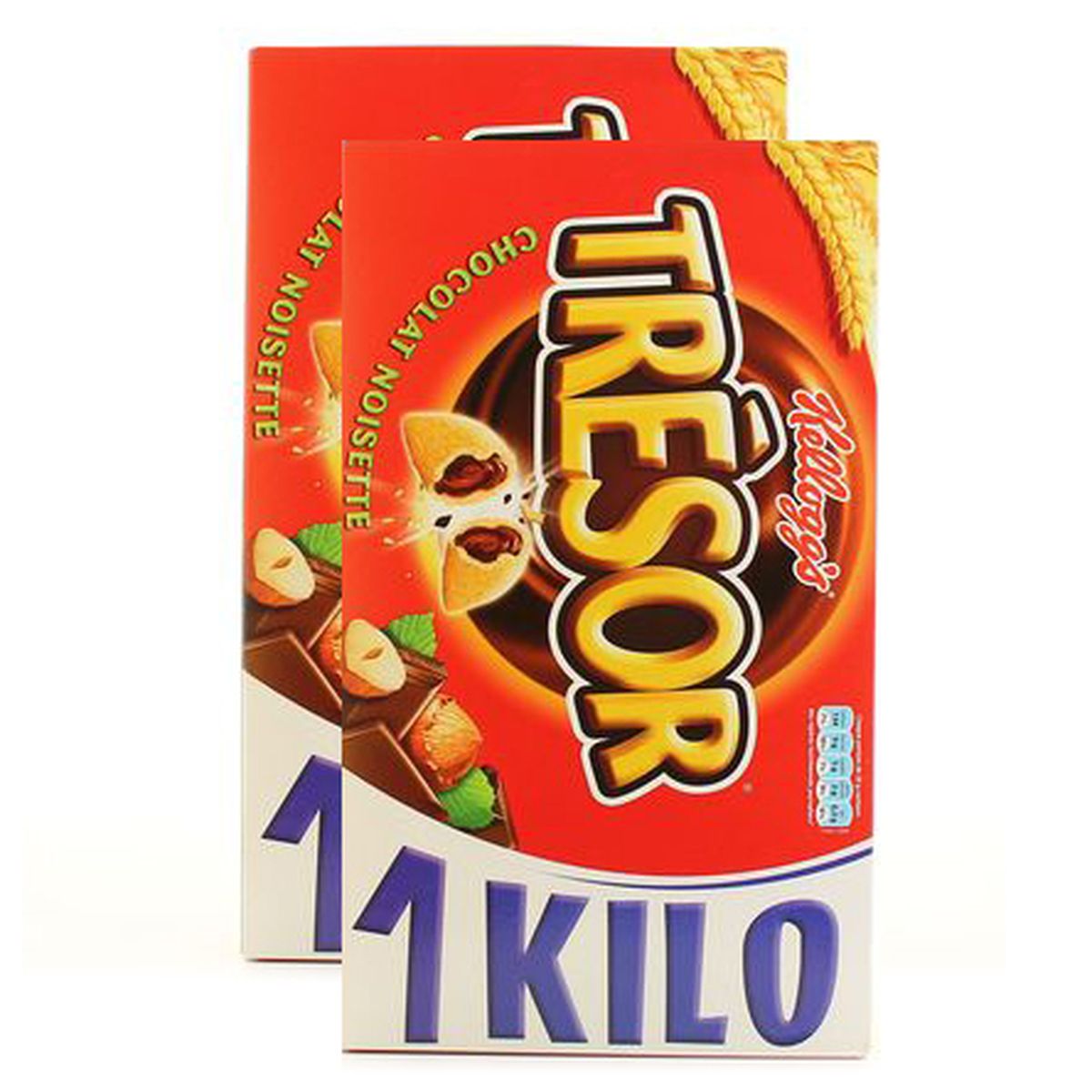 Promotion Kellogg's Céréales Trésor chocolat au lait, Lot de 2x1kg