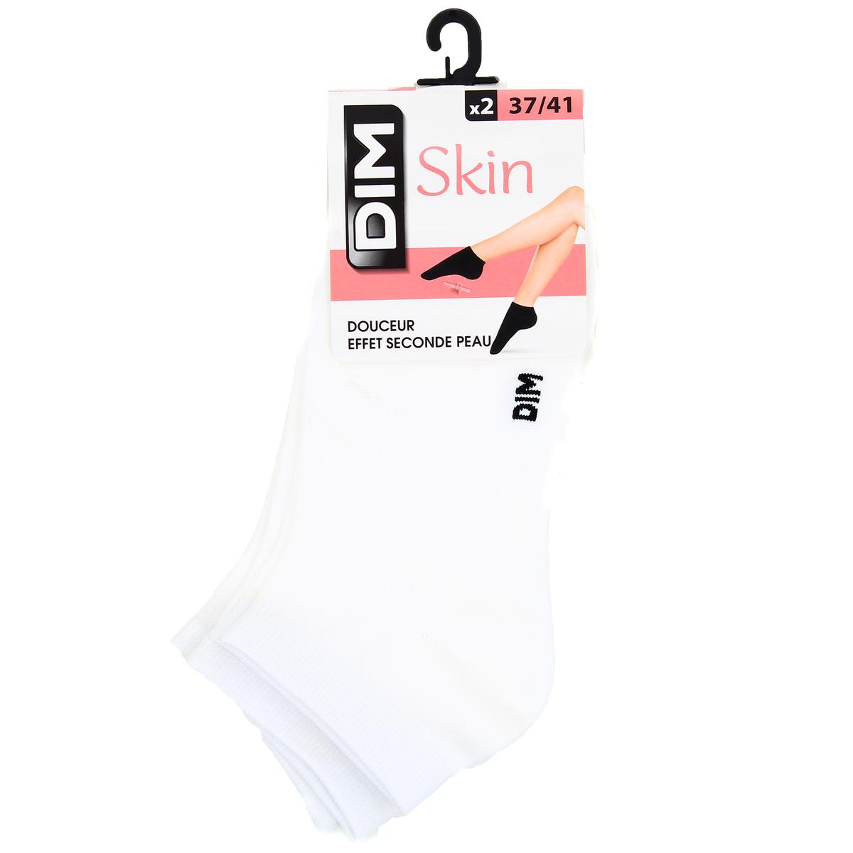 Socquettes blanches femme - Cdiscount