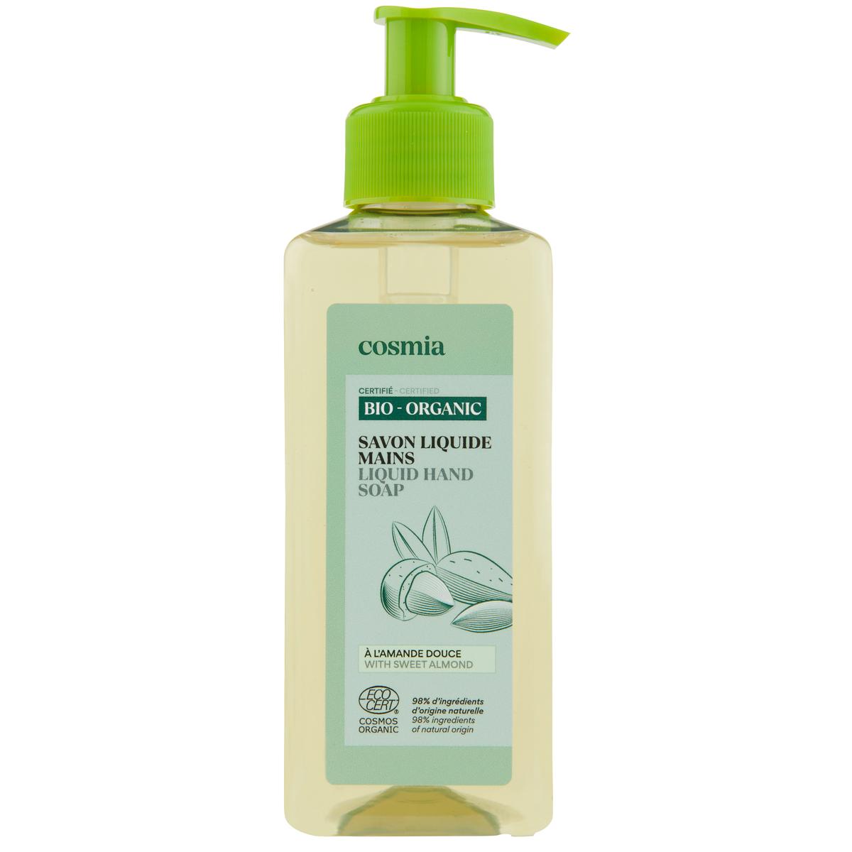 3596710516896 - COSMIA BIO - Savon liquide mains à l'amande douce