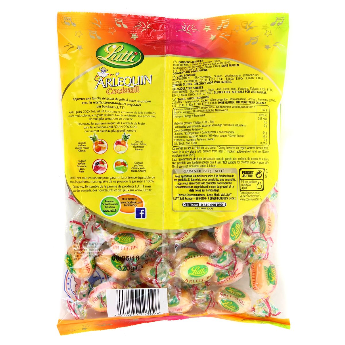 3116740027096 - Lutti - Arlequin cocktail
