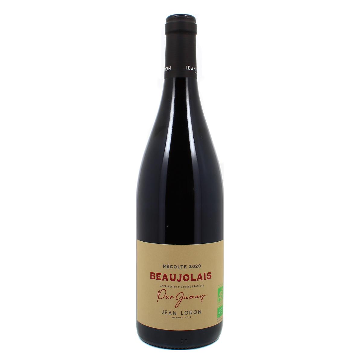 Livraison à domicile Beaujolais AOC Pur Gamay BIO, 75cl