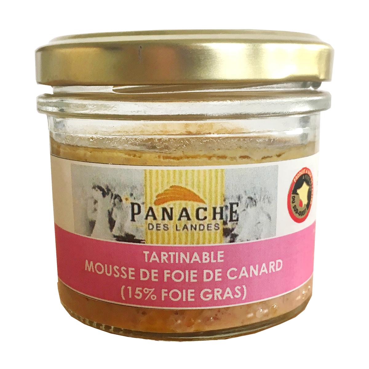 3356650007096 - Panache Des Landes - Tartinable Mousse de Foie de Canard au foie gras