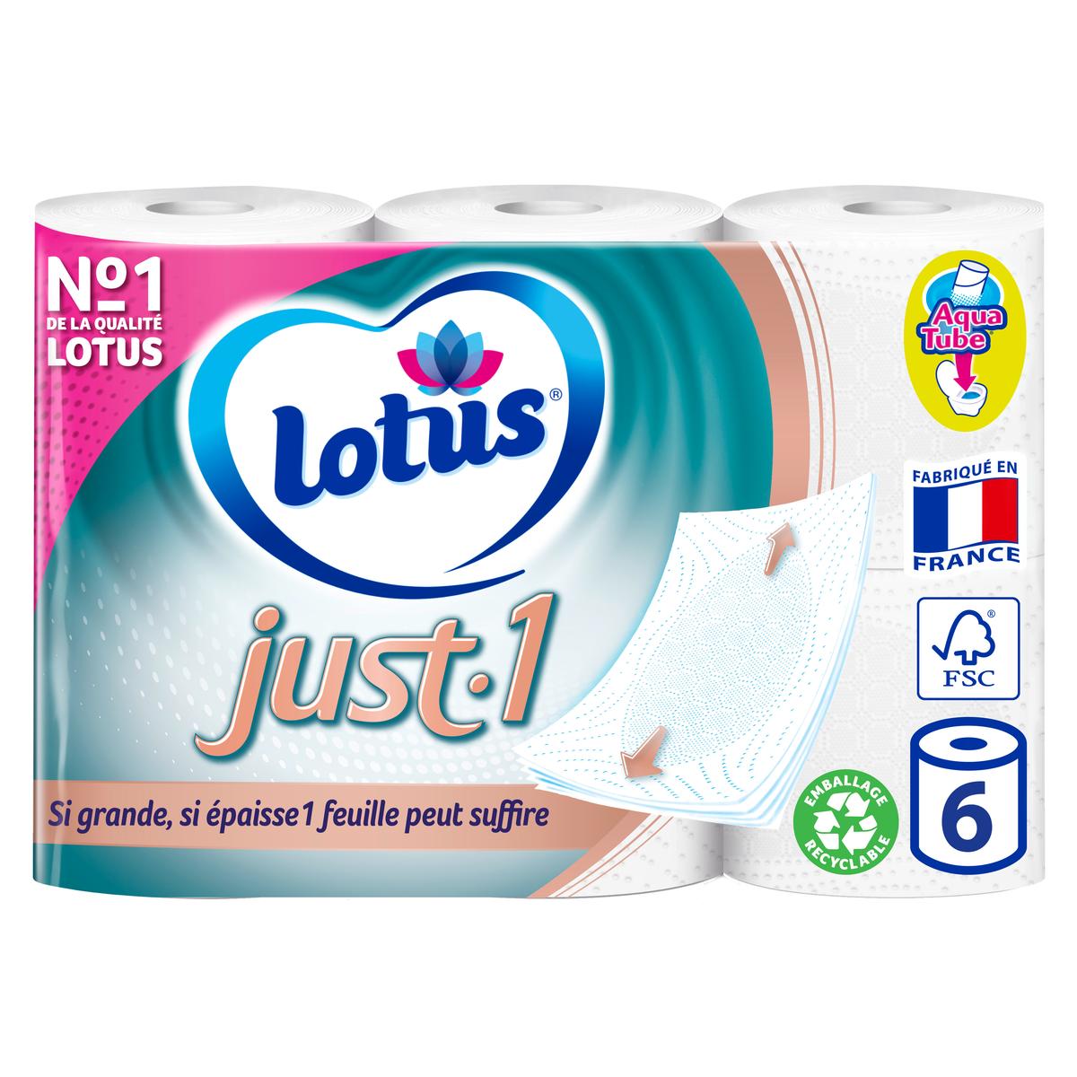 7322540818796 - Lotus - Papier toilette Just1 5 épaisseurs