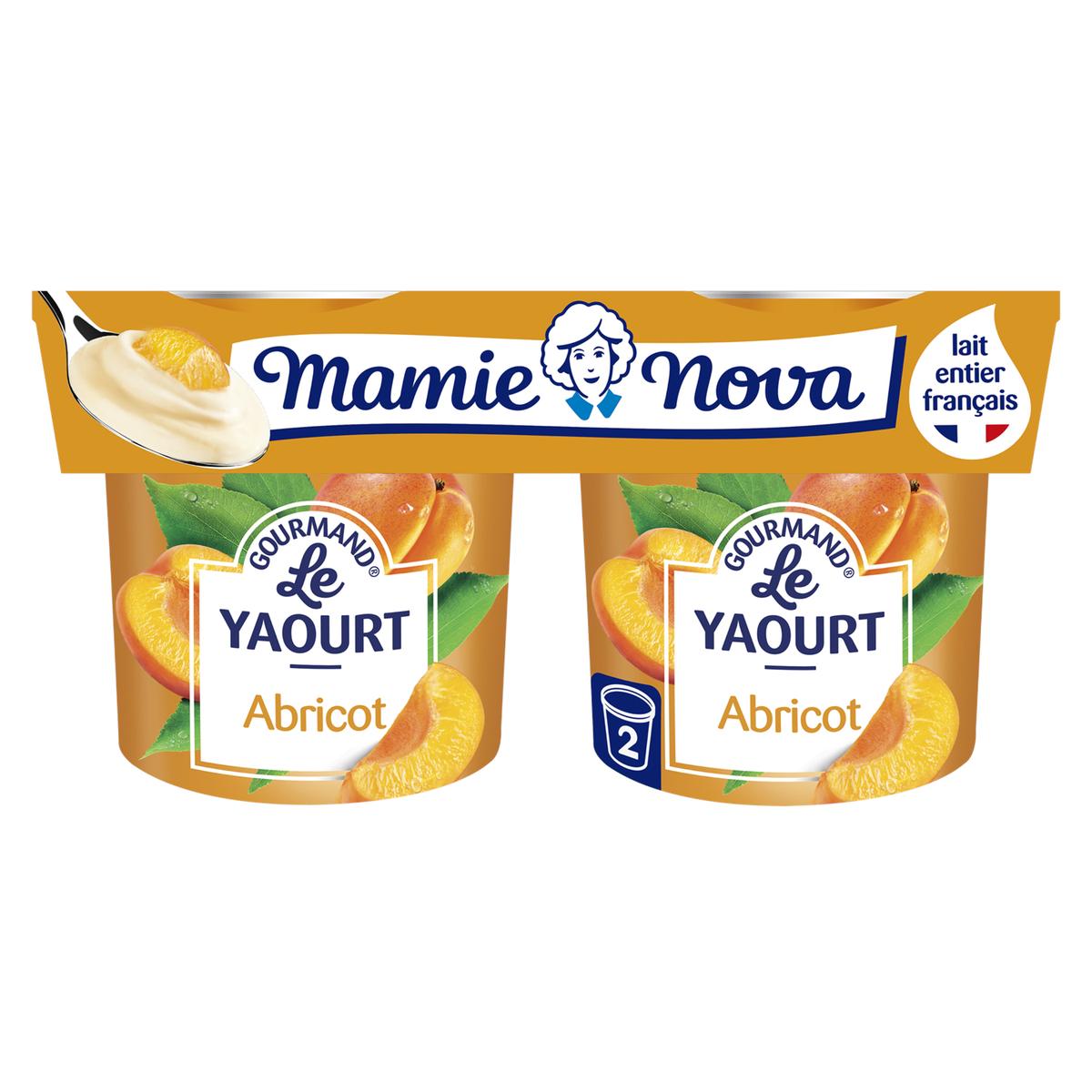 3456772021397 - Mamie Nova - Yaourt abricot