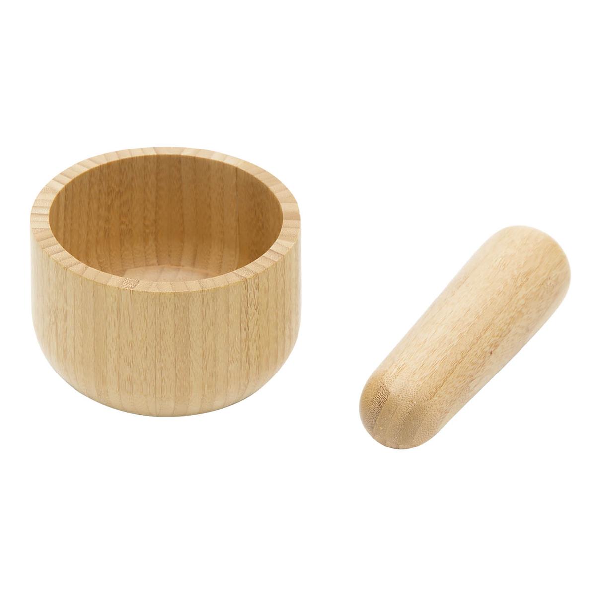 3760132812397 - Pebbly - Set pilon & mortier Bambou Naturel