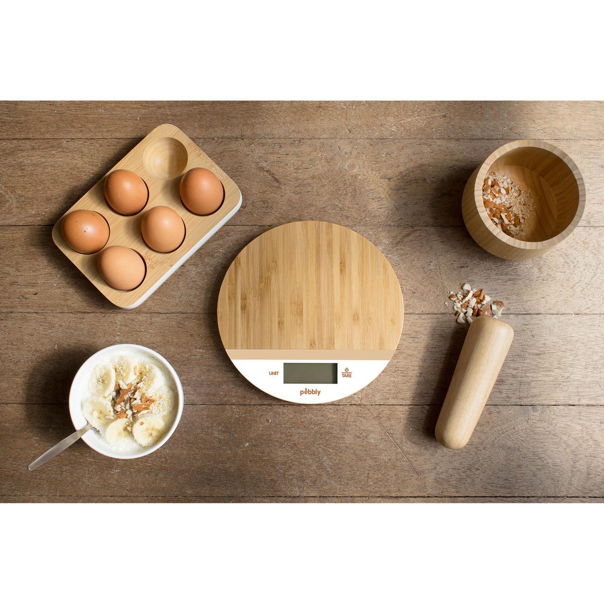 3760132812397 - Pebbly - Set pilon & mortier Bambou Naturel