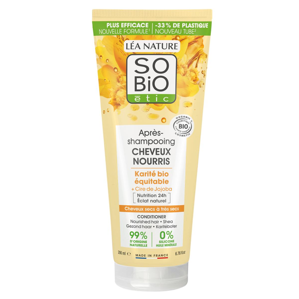 3517360013597 - SO'BiO étic - Après-Shampooing Bio cheveux nourris au karité Ecocert