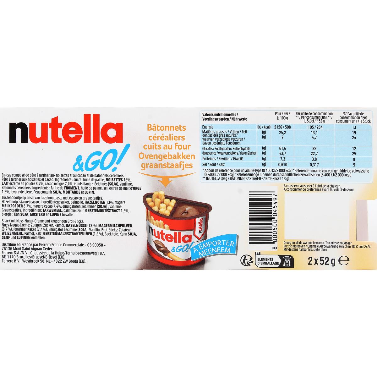 8000500045497 - Nutella - Nutella and Go !