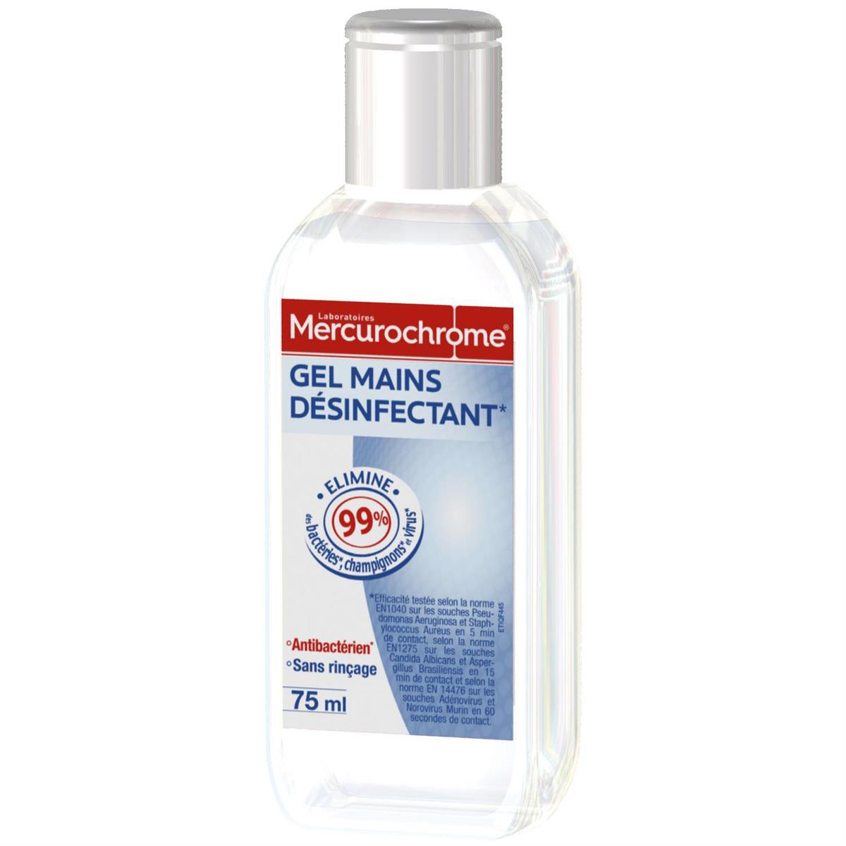 3160920508097 - Mercurochrome - Gel main désinfectant