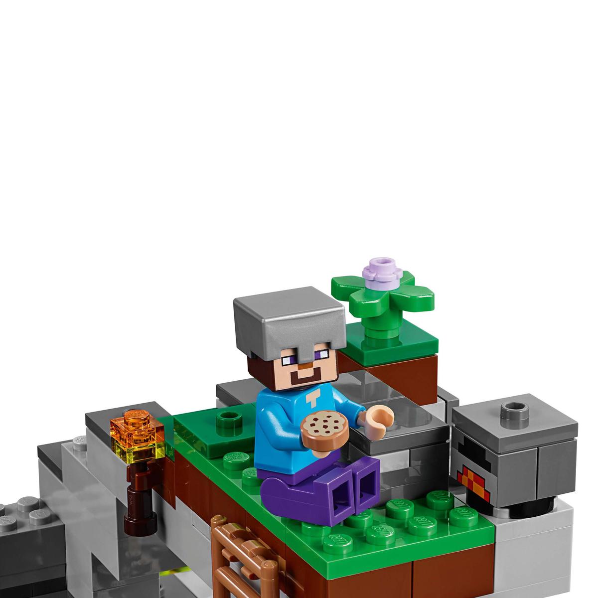 lego minecraft grotte du zombie