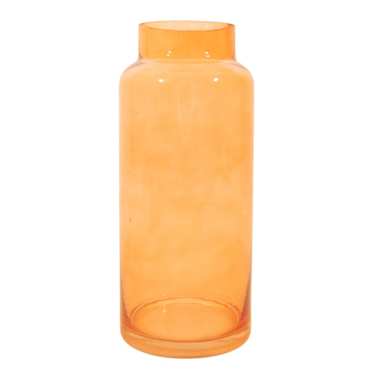 5404035710098 - Point virgule - Vase en verre jaune