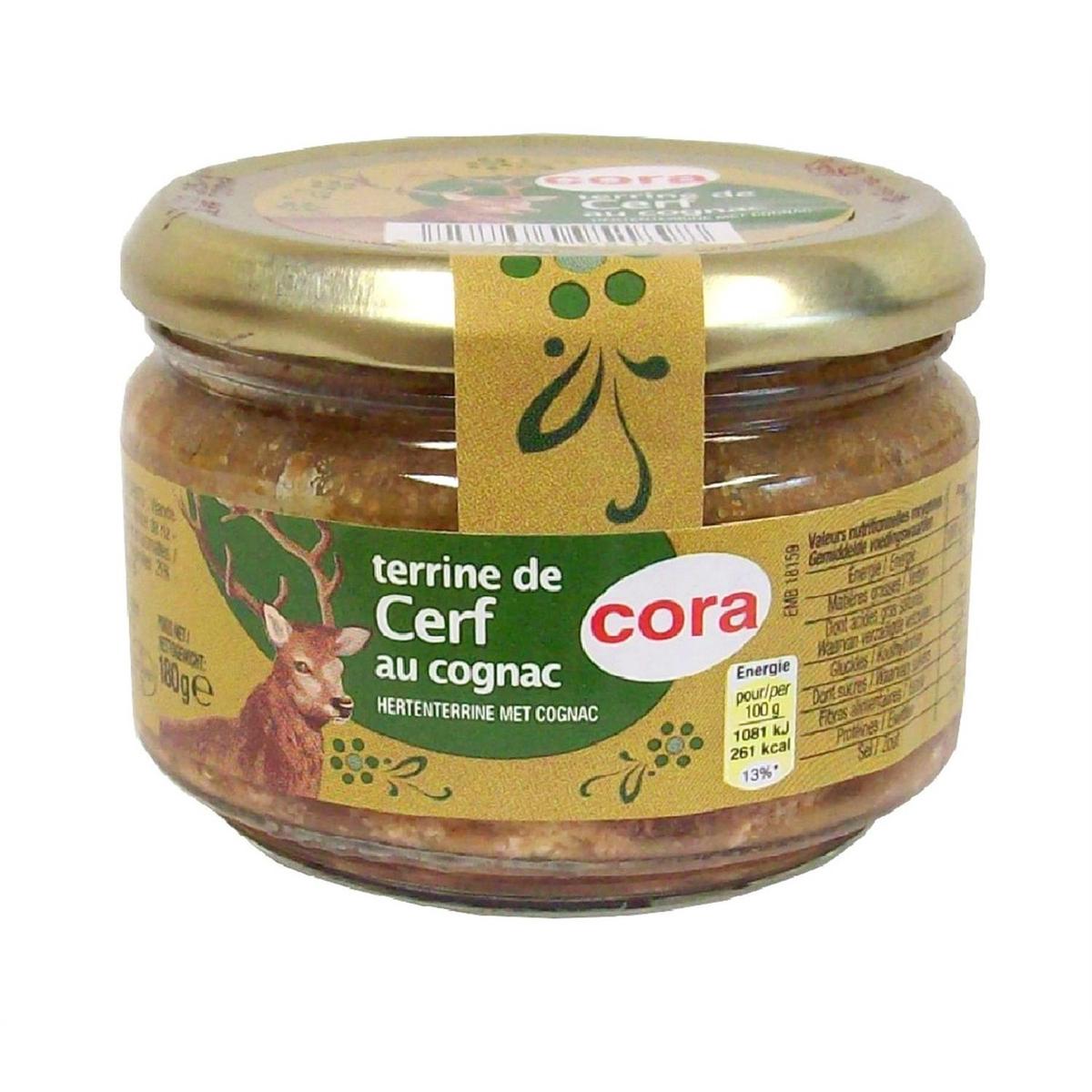 3257984951898 - Cora - Terrine de Cerf au Cognac