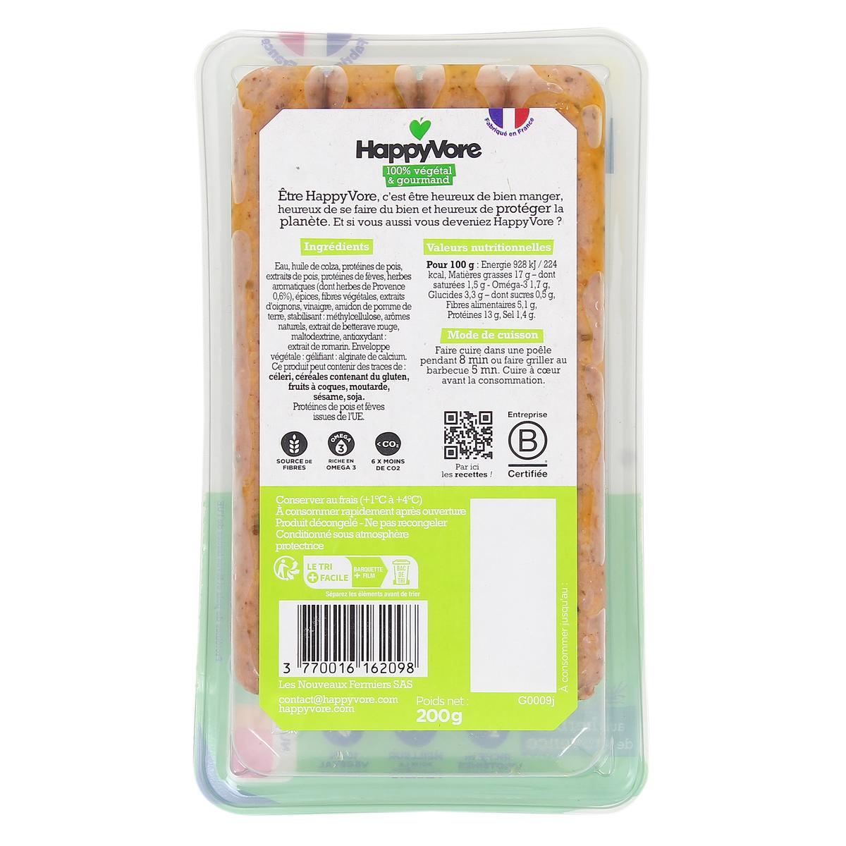 3770016162098 - HappyVore - Chipo Végétales aux Herbes de Provence