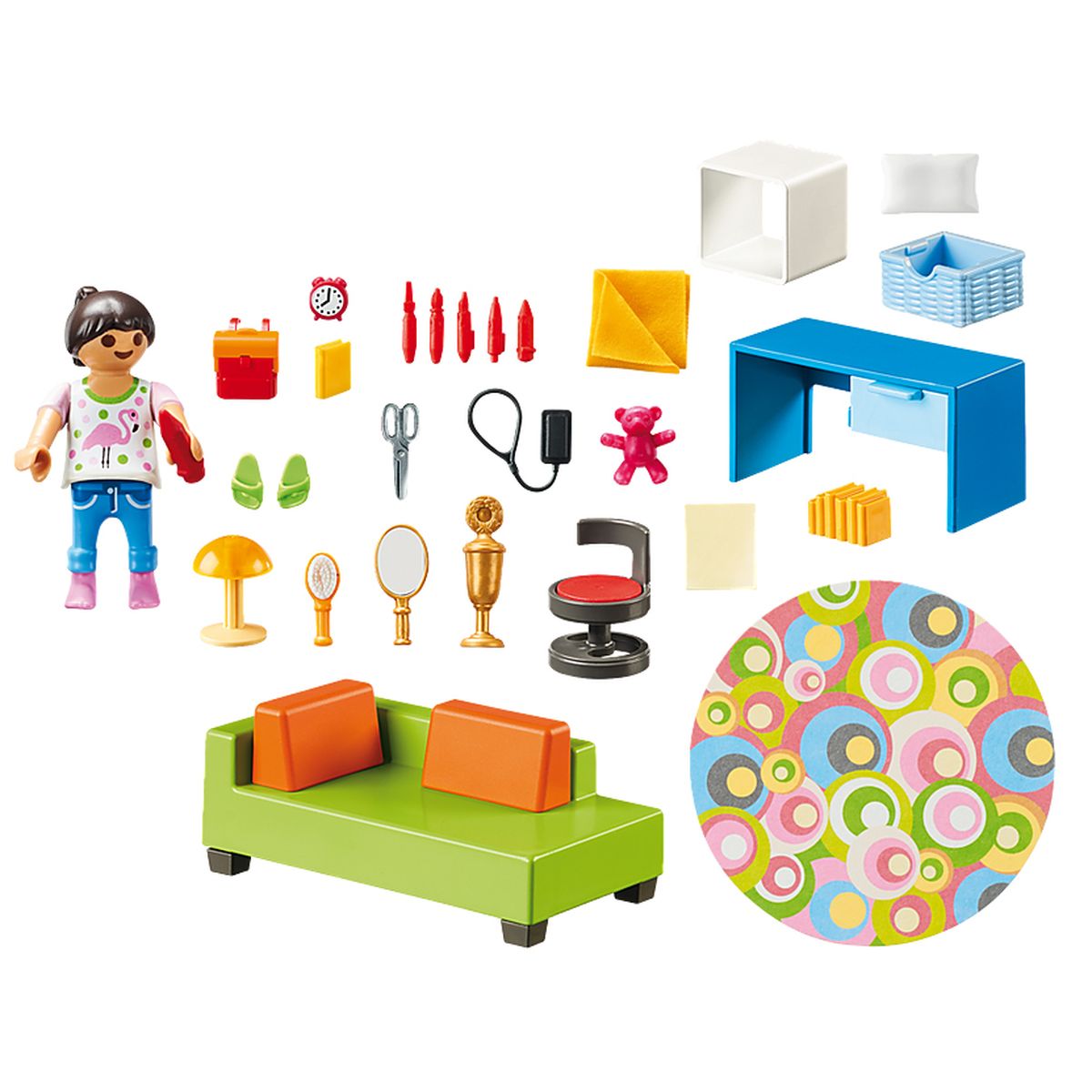 Acheter PLAYMOBIL® Dollhouse Chambre d'enfant avec canapé-lit, 70209