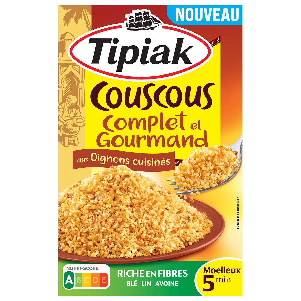 3600900022798 - Tipiak - Couscous Complet et Gourmand aux Oignons Cuisinés