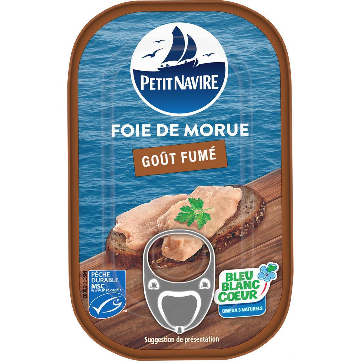 3019089043898 - Petit Navire - Foie de Morue Fumé MSC