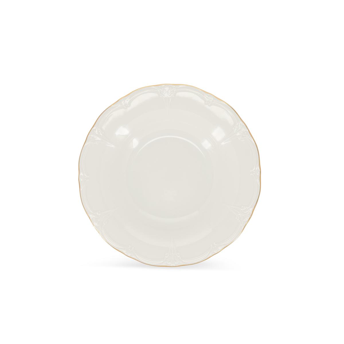 5410595774098 - Collection Retro - Assiette creuse 23,5/14xH4cm avec bord doré Retro