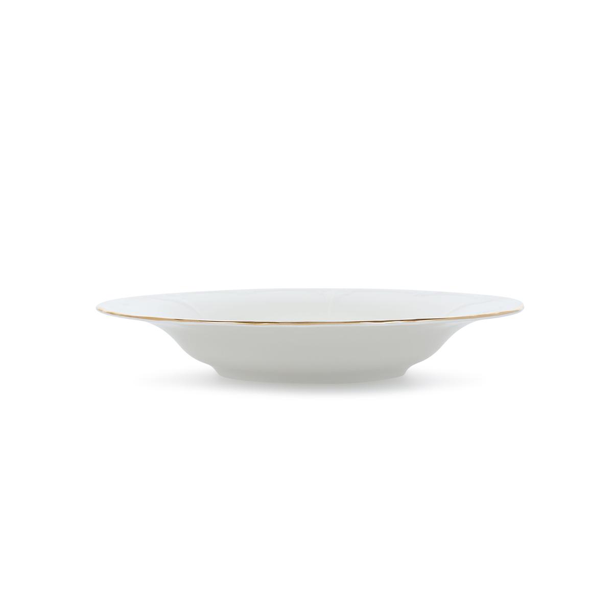 5410595774098 - Collection Retro - Assiette creuse 23,5/14xH4cm avec bord doré Retro