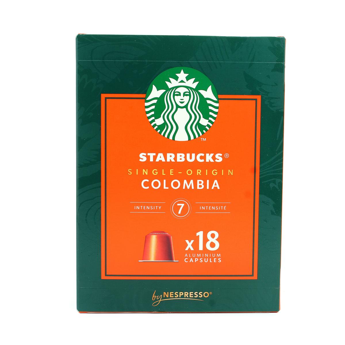 7613287414298 - Starbucks by Nespresso - Singl Origine Colombia x18