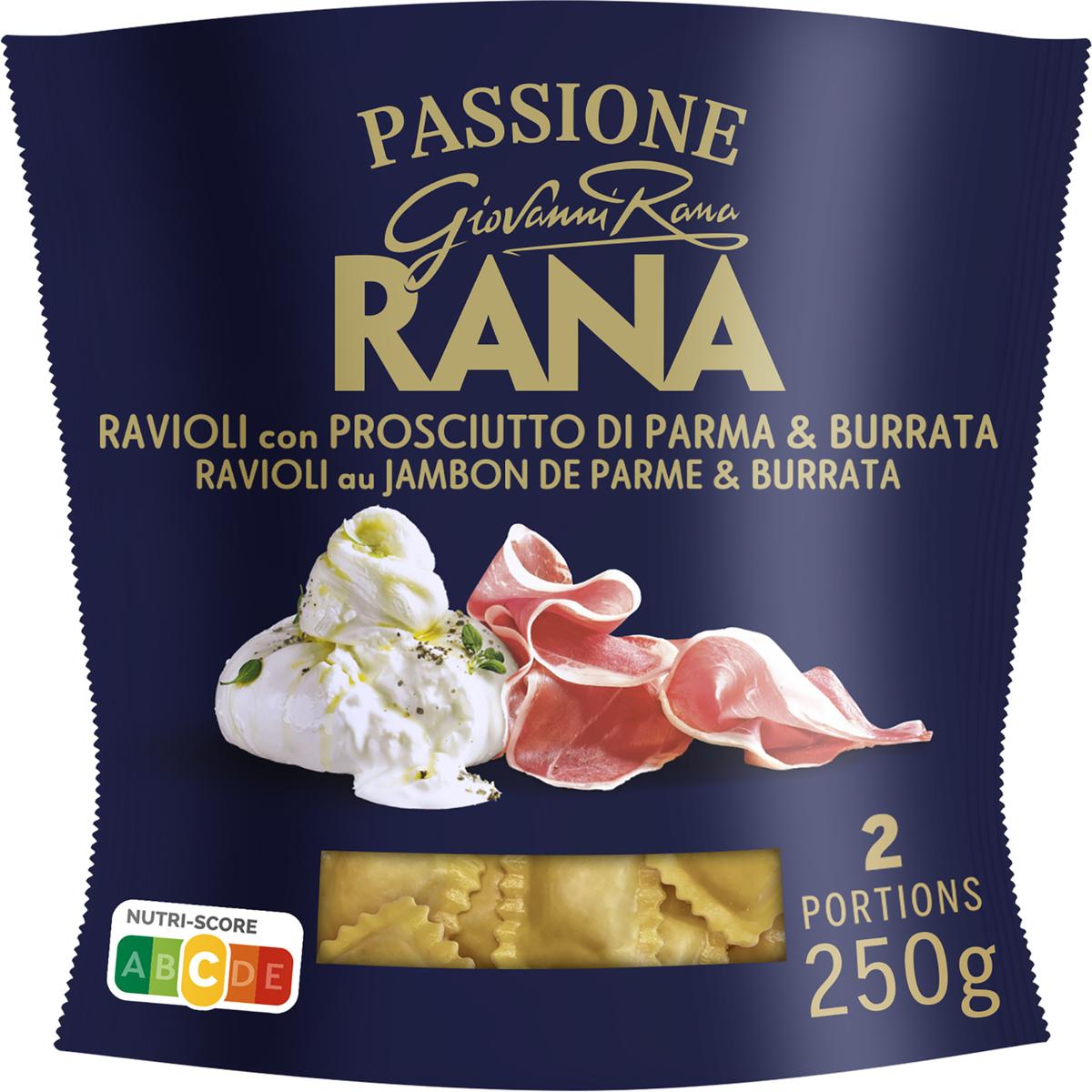 8001665725798 - Giovanni Rana - Ravioli au Jambon de Parme & Burrata
