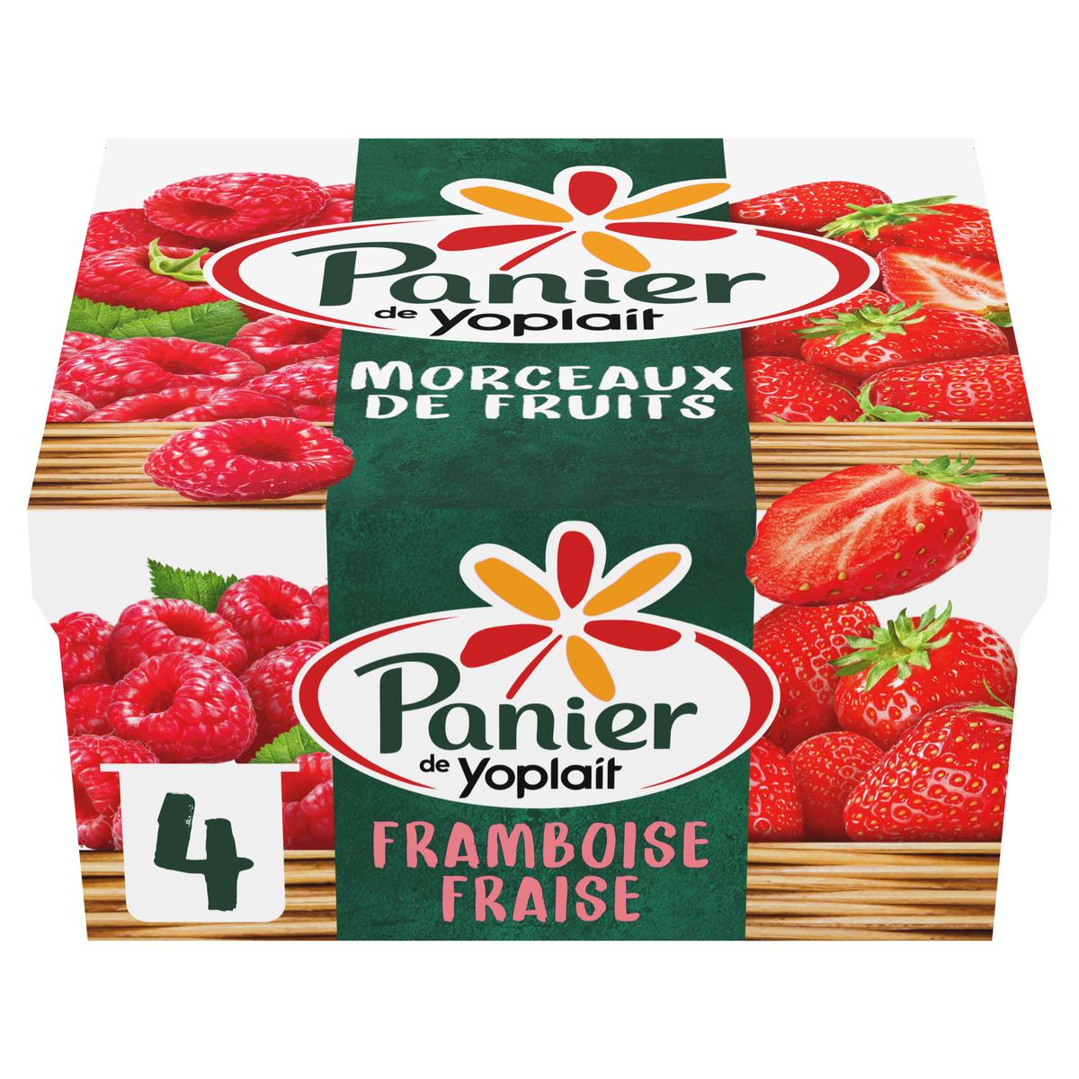 3329770086098 - Panier de Yoplait - Yaourts Fraise Framboise