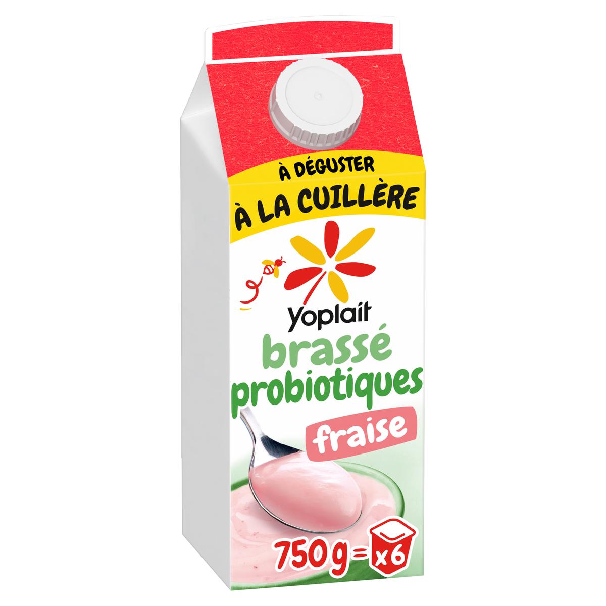 3329770087798 - Yoplait - Yaourt aux Probiotiques Fraise en Brique