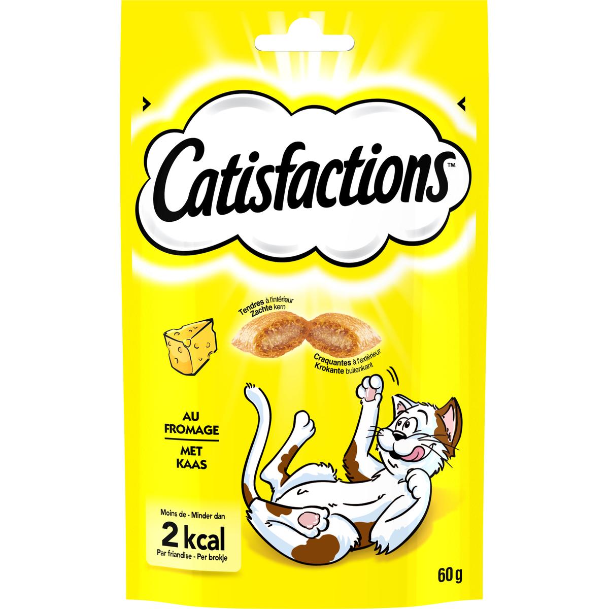 Acheter Promotion Catisfactions Friandises Pour Chat Au Fromage 60g